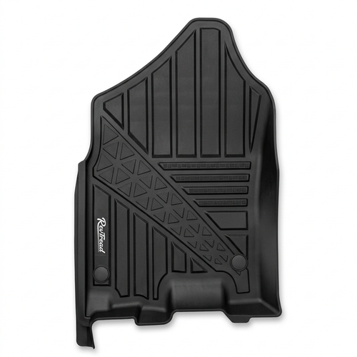 RevTread Ram 1500 driver-side front floor mat on white background